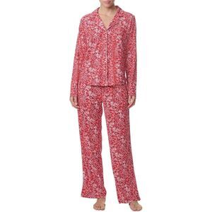 NWT Sz Small Petite Comfy ENGLISH BEAUTY Pajama Lounge 2 Pc Set KAREN NEUBERGER